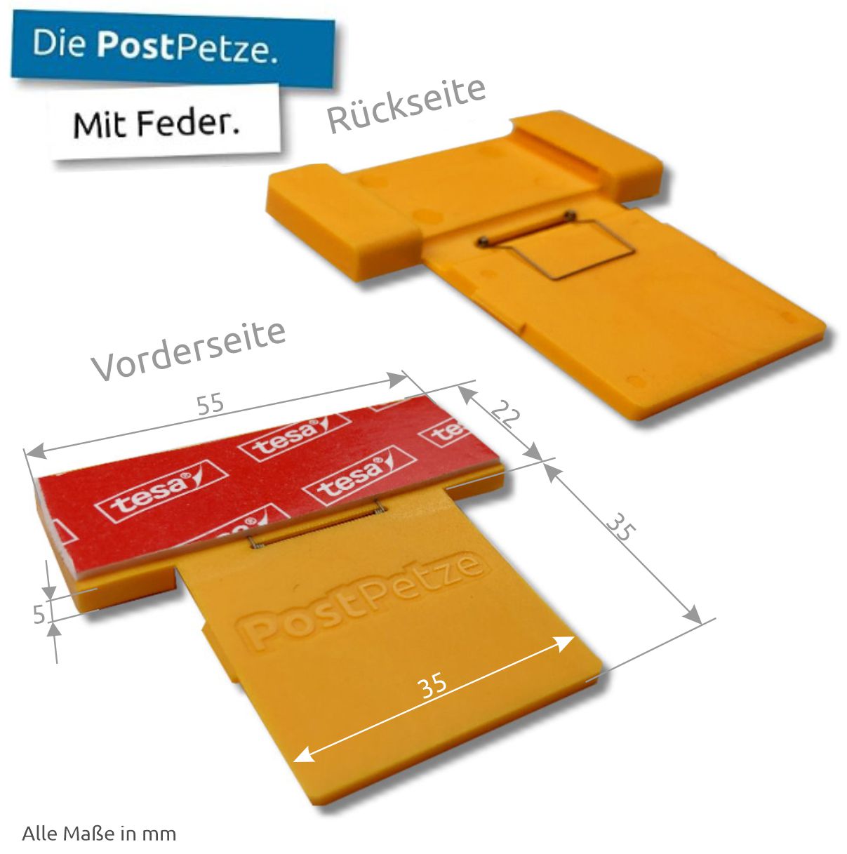 PostPetze | Dein Postmelder | Orange