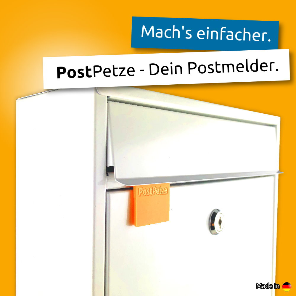 PostPetze | Dein Postmelder | Orange PostPetze | Dein Postmelder | Orange